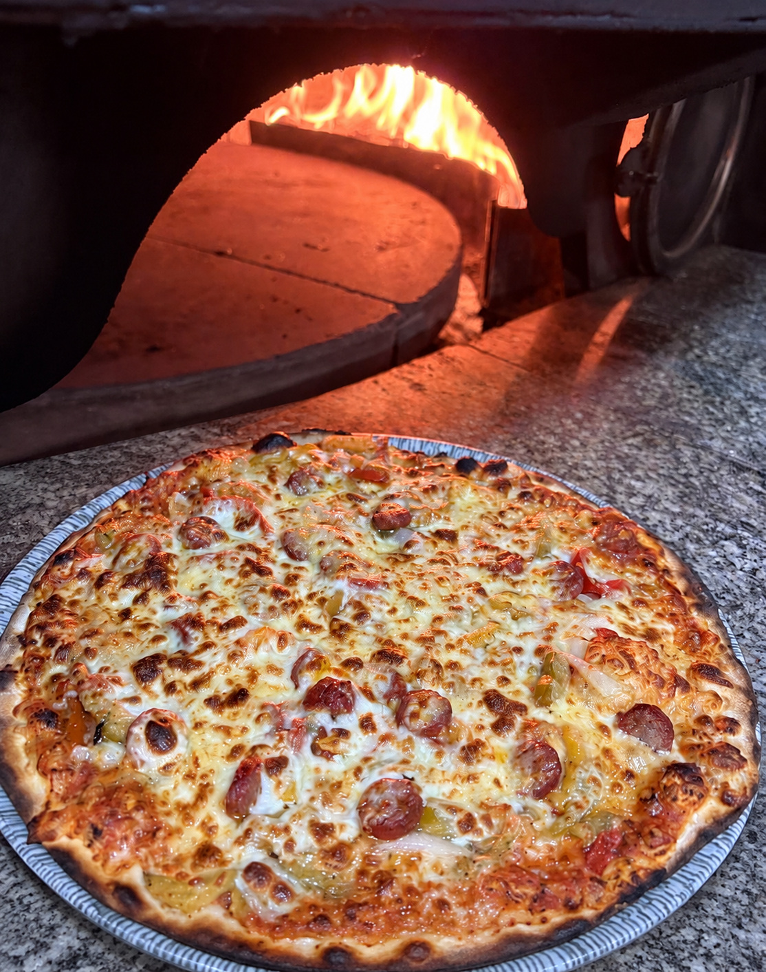 Pizza Castello au feu de bois, Pizzeria Sole Mio Nancy