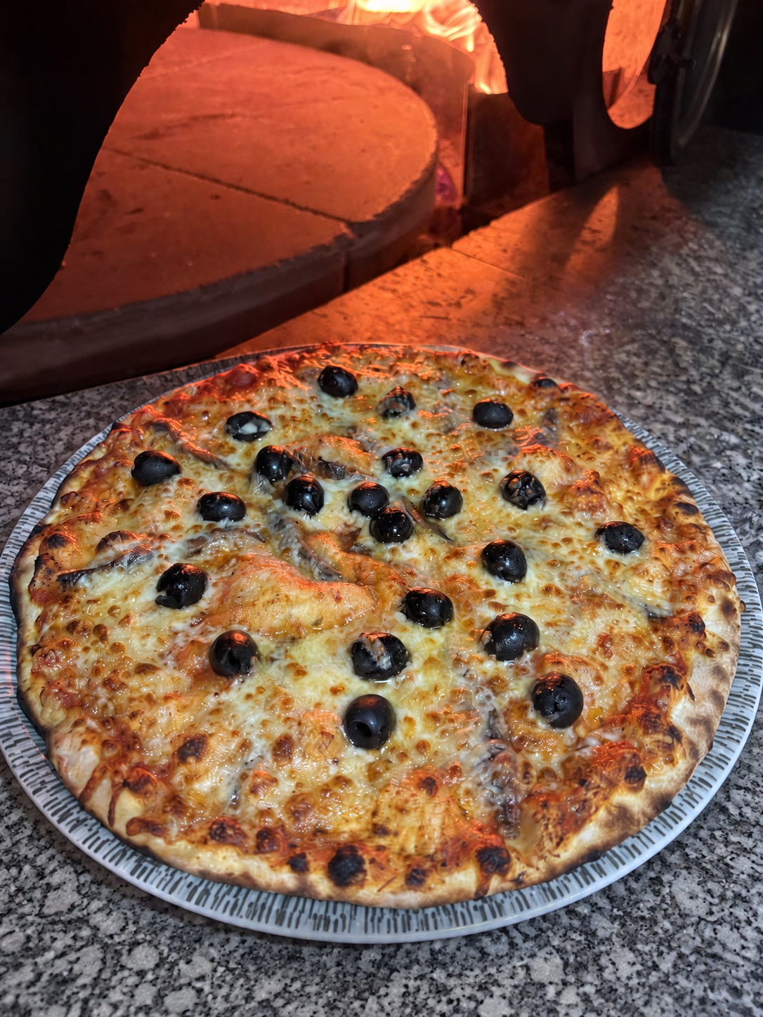 Pizza Napolitaine au feu de bois, Pizzeria Sole Mio Nancy